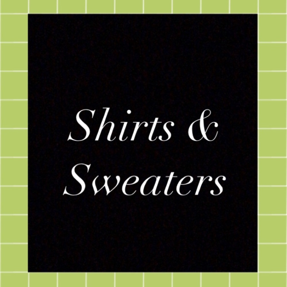 ☁️shirts & sweaters☁️